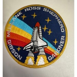 Space Shuttle Mission Patch STS-9 Astronaut Crew Emblem Collectible